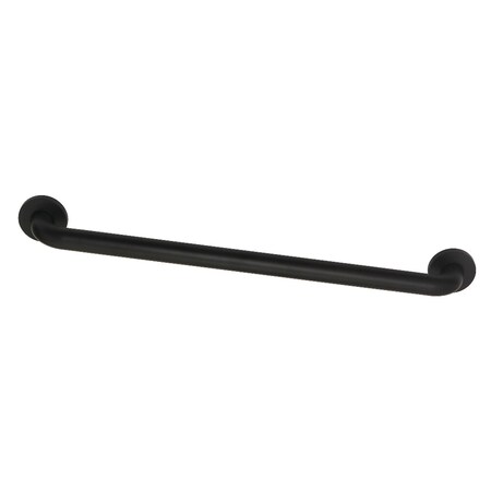 Kingston Brass DR514240 24-Inch x 1-1/4-Inch O.D Grab Bar, Matte Black DR514240